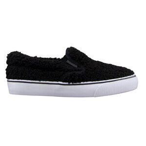 Lugz Womens Clipper Fleece Slip On Sneakers